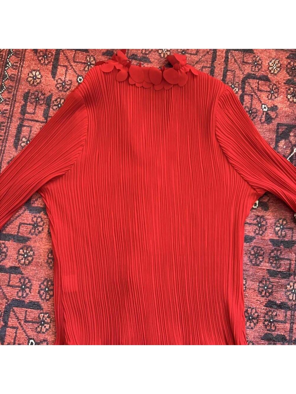 VINTAGE Y2K RUFFLE BLOUSE - Picture 7 of 7